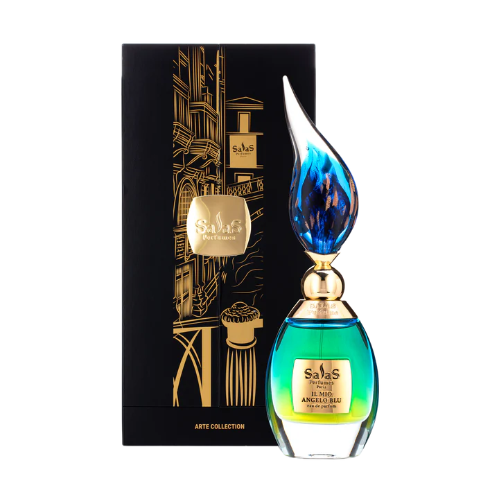 Salas perfume Paris IL MIO ANGELO BLU eau de parfum , arte de collection 100ml