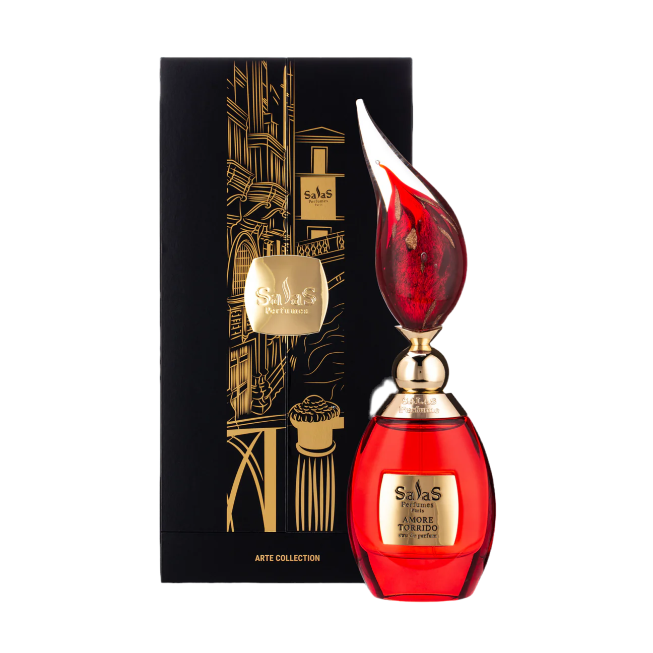 Salas perfumes paris AMORE TORRIDO eau de parfum , Arte collection 100ml