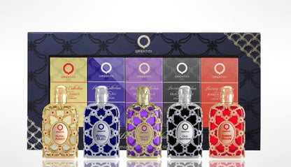 Orientica Luxury Collection Perfume for Men and Women 5 Piece Mini Discovery Gift Set