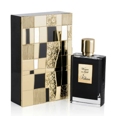 Kilian Woman in Gold w/ Clutch Eau Parfum 1.7 oz For Women