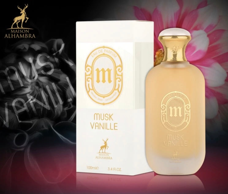 Musk Vanille by Maison Alhambra 3.4 oz EDP for women