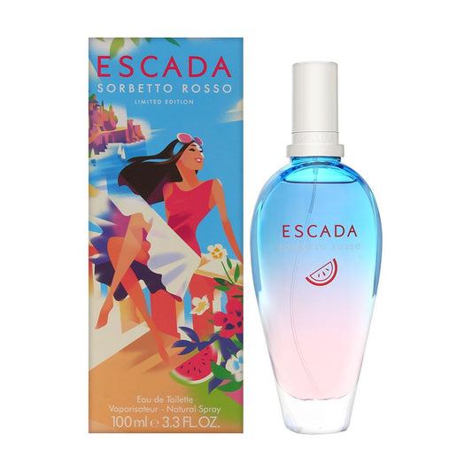 Escada Sorbetto Rosso Eau de Toilette 3.3 oz For Women