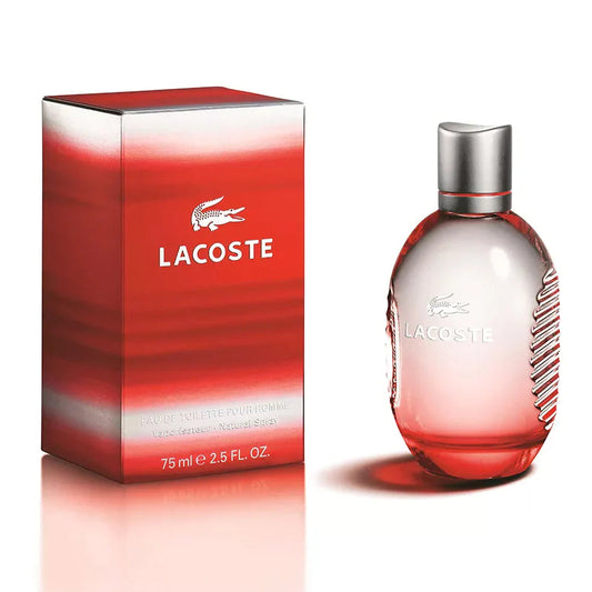 Lacoste Red Style in Play Eau de Toilette  2.5 oz For Men